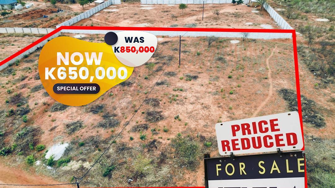 3441m² Prime Land for Sale Off Airport Rd - Livingstone